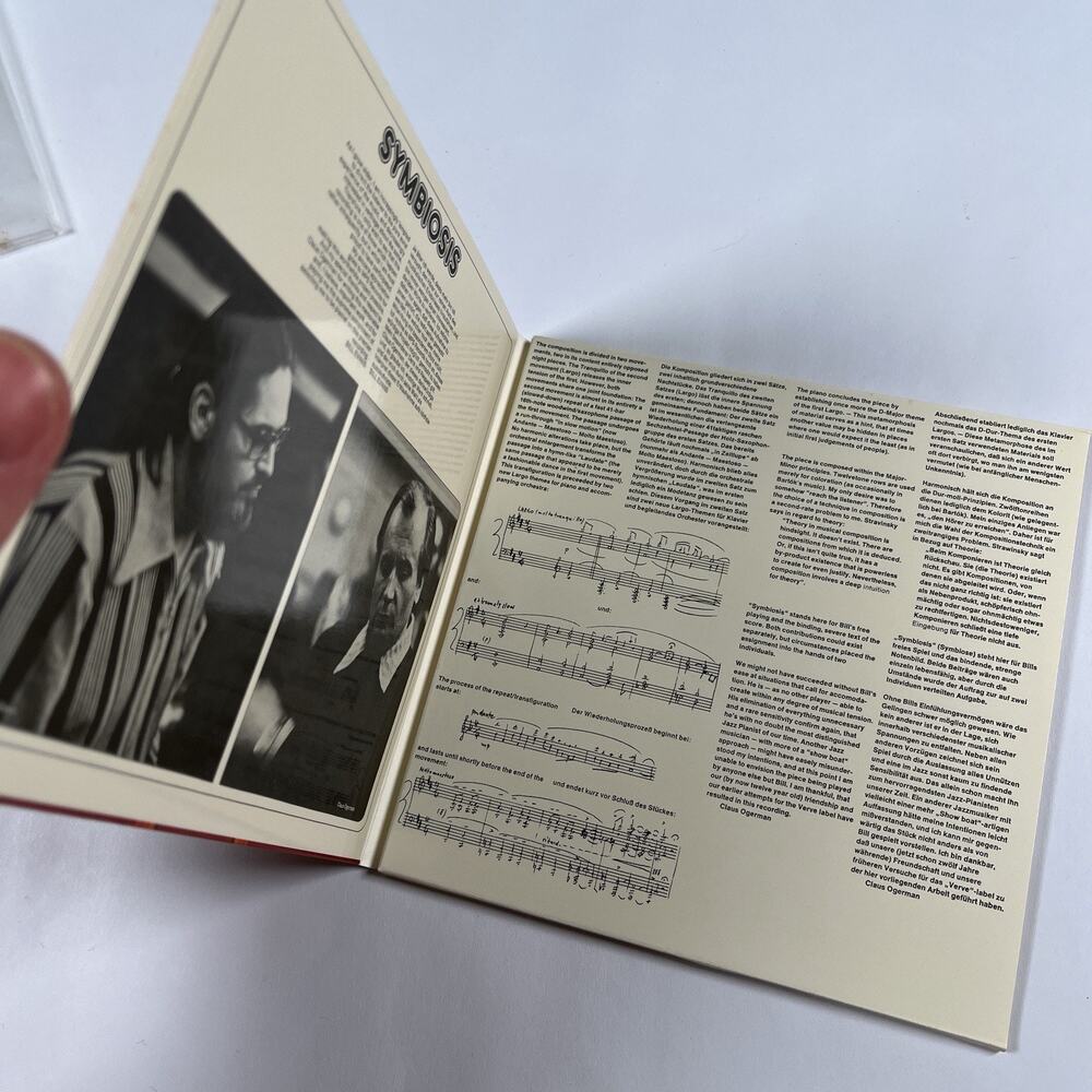 Bill Evans - Symbiosis CD Japan Pressing Mini LP w/OBI UCCM-9024 Jazz - Picture 5 of 7